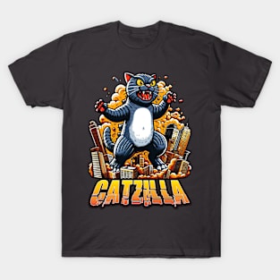 Catzilla S01 D78 T-Shirt